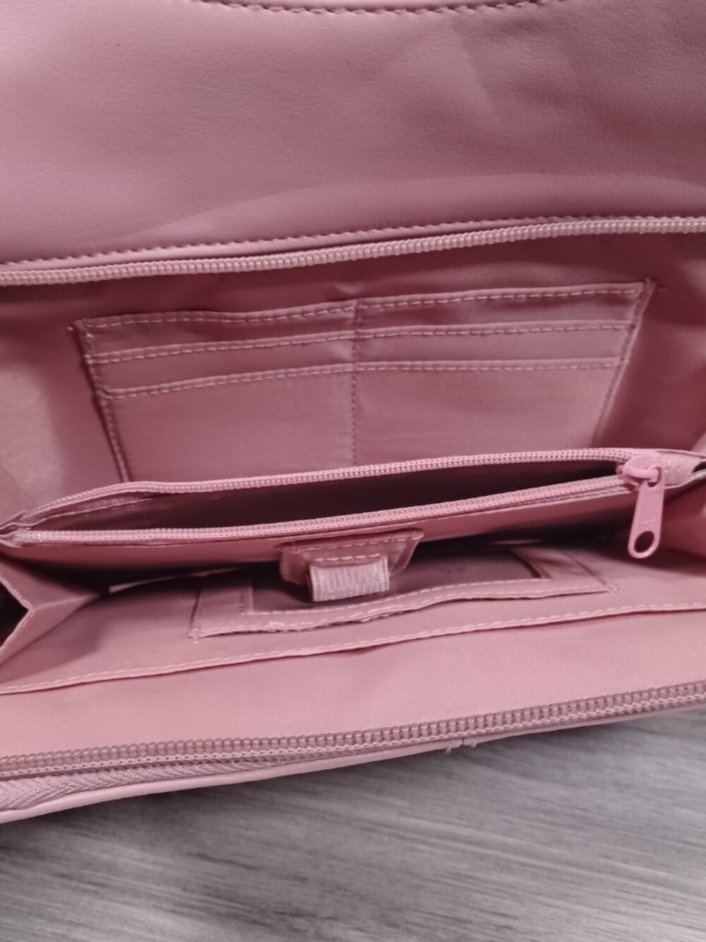 Worthington Women's Pink Single Strap Shoulder Handbag Purse - Picture 5 of 14